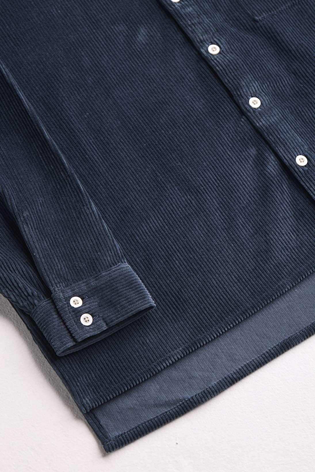 Arniko Tahira Cord Shirt Slate One Size Bio-Baumwolle grau